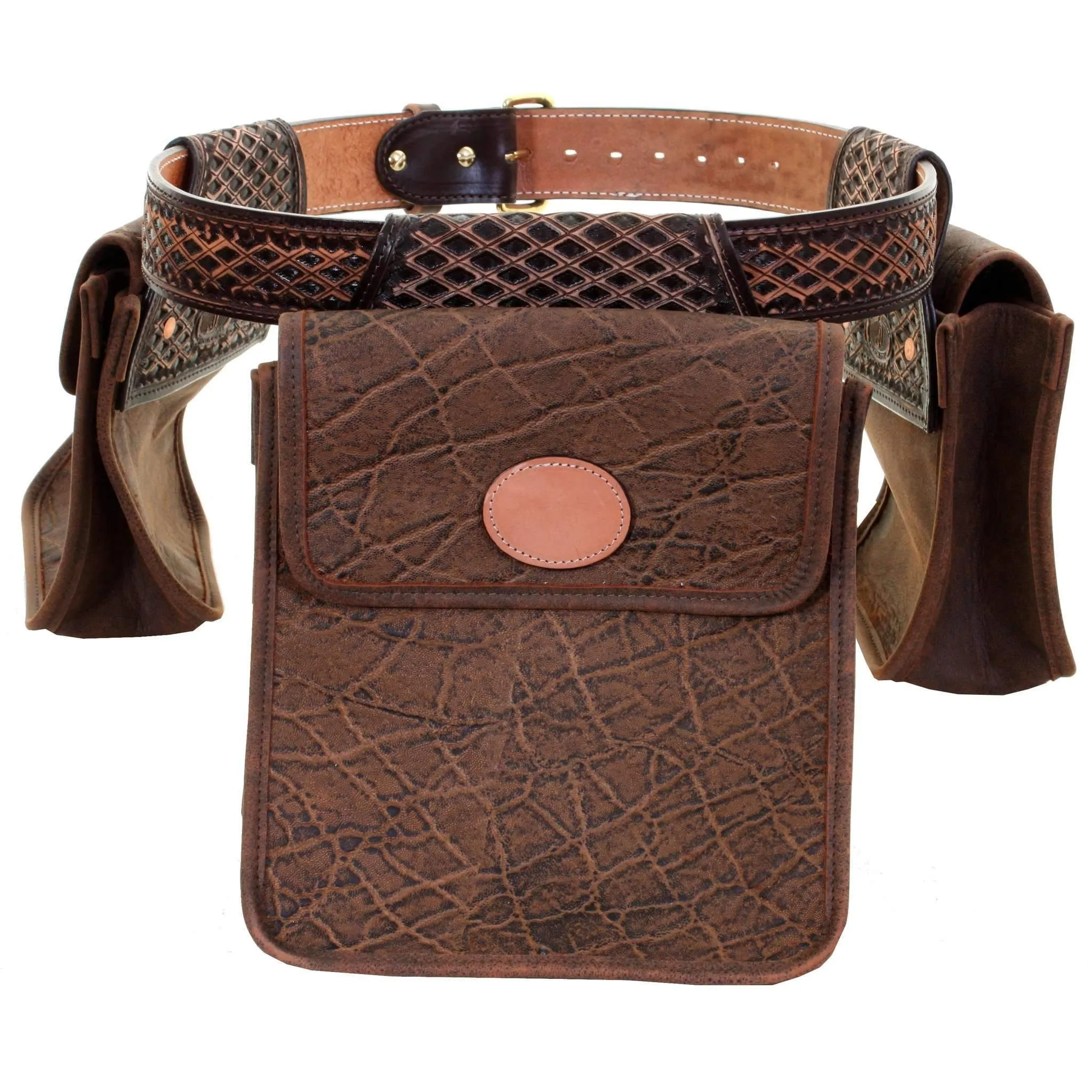 BB30 - Peat Vintage Elephant Print Bird Bag