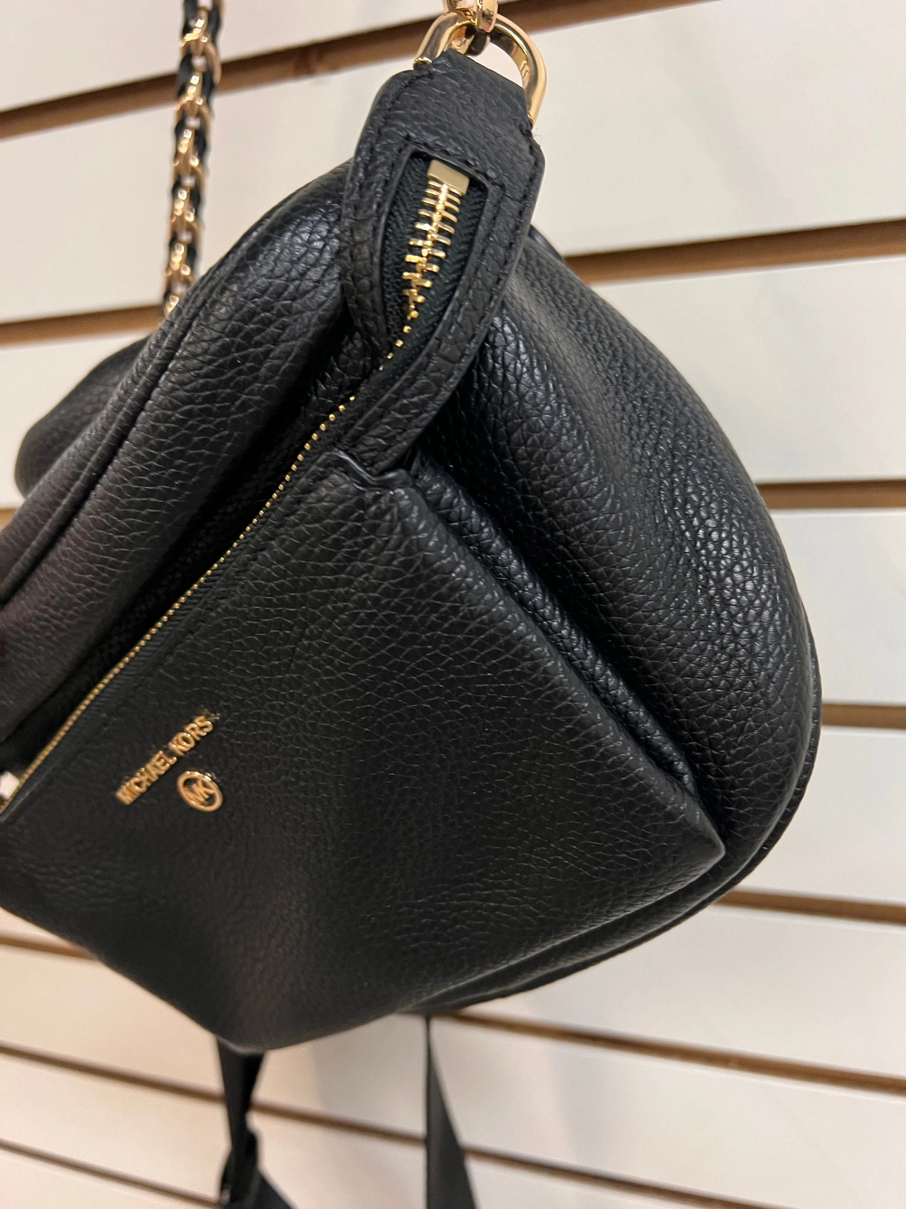Belt Bag Designer By Michael Kors In Black, Size:Medium