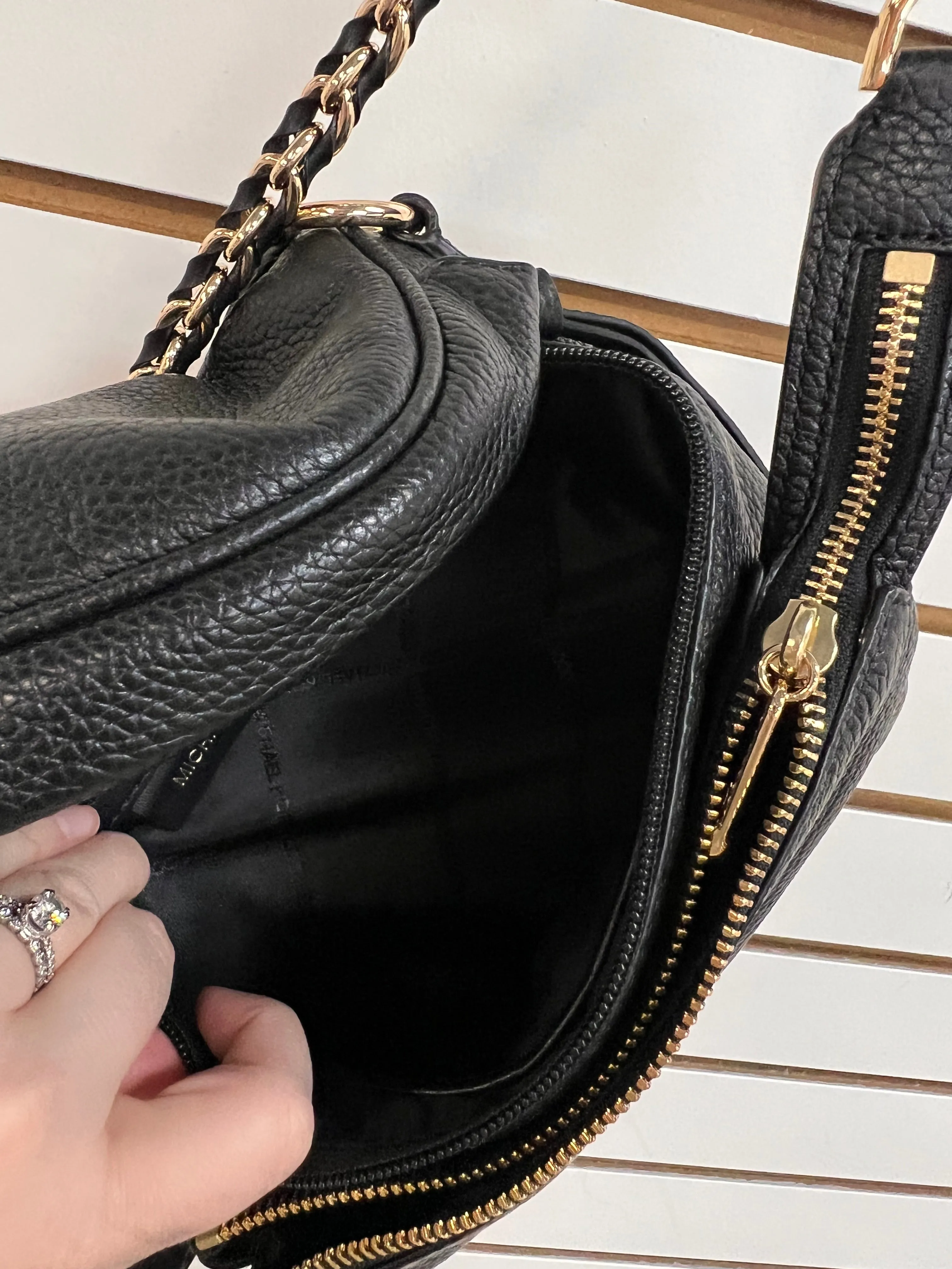 Belt Bag Designer By Michael Kors In Black, Size:Medium