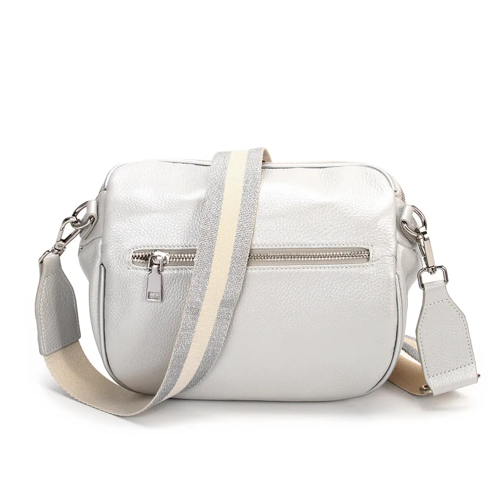 Hi Ho & Co New Rocker Bag Silver/Silver