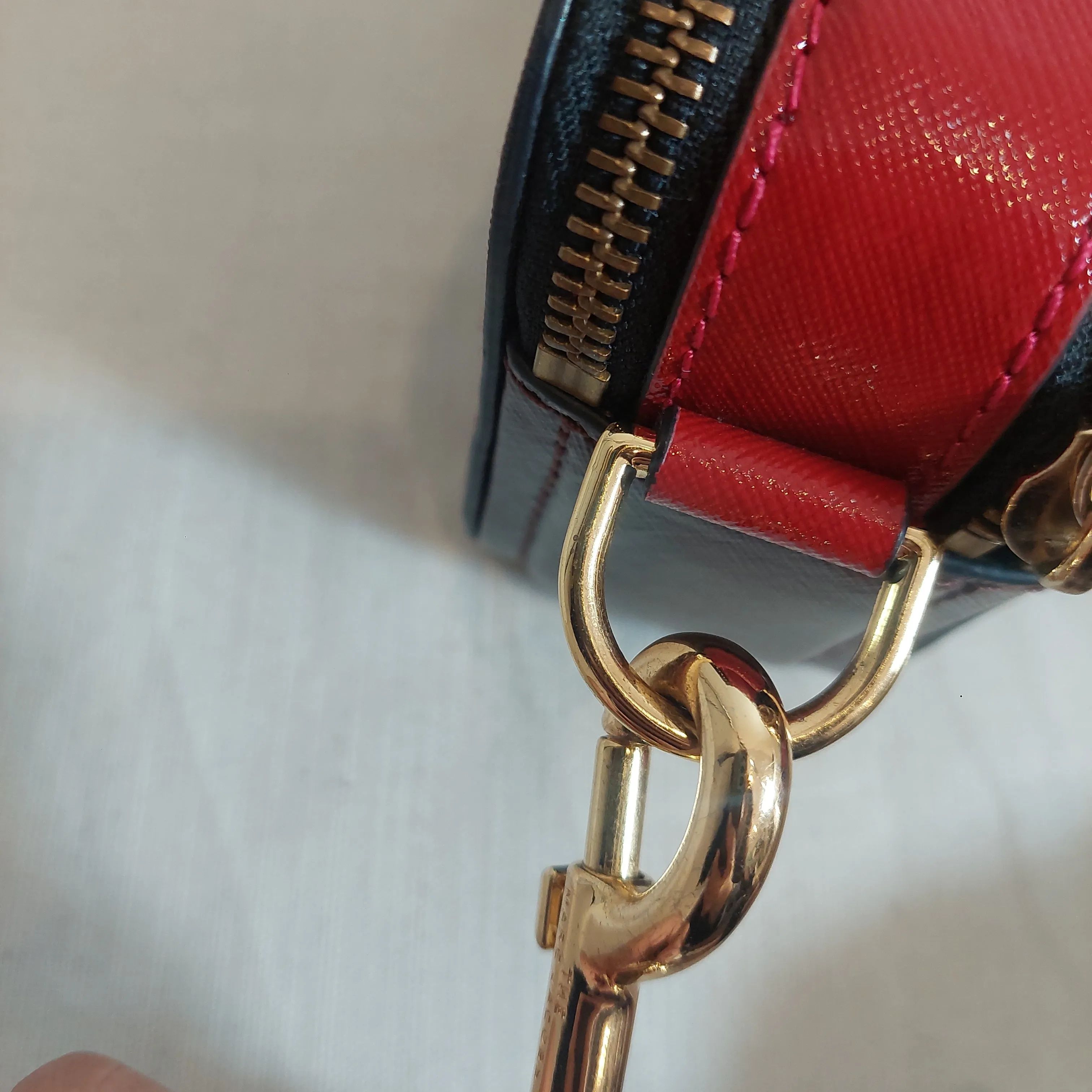 Marc Jacobs 'New Cranberry Multi' Snapshot Crossbody Bag | Gently Used |