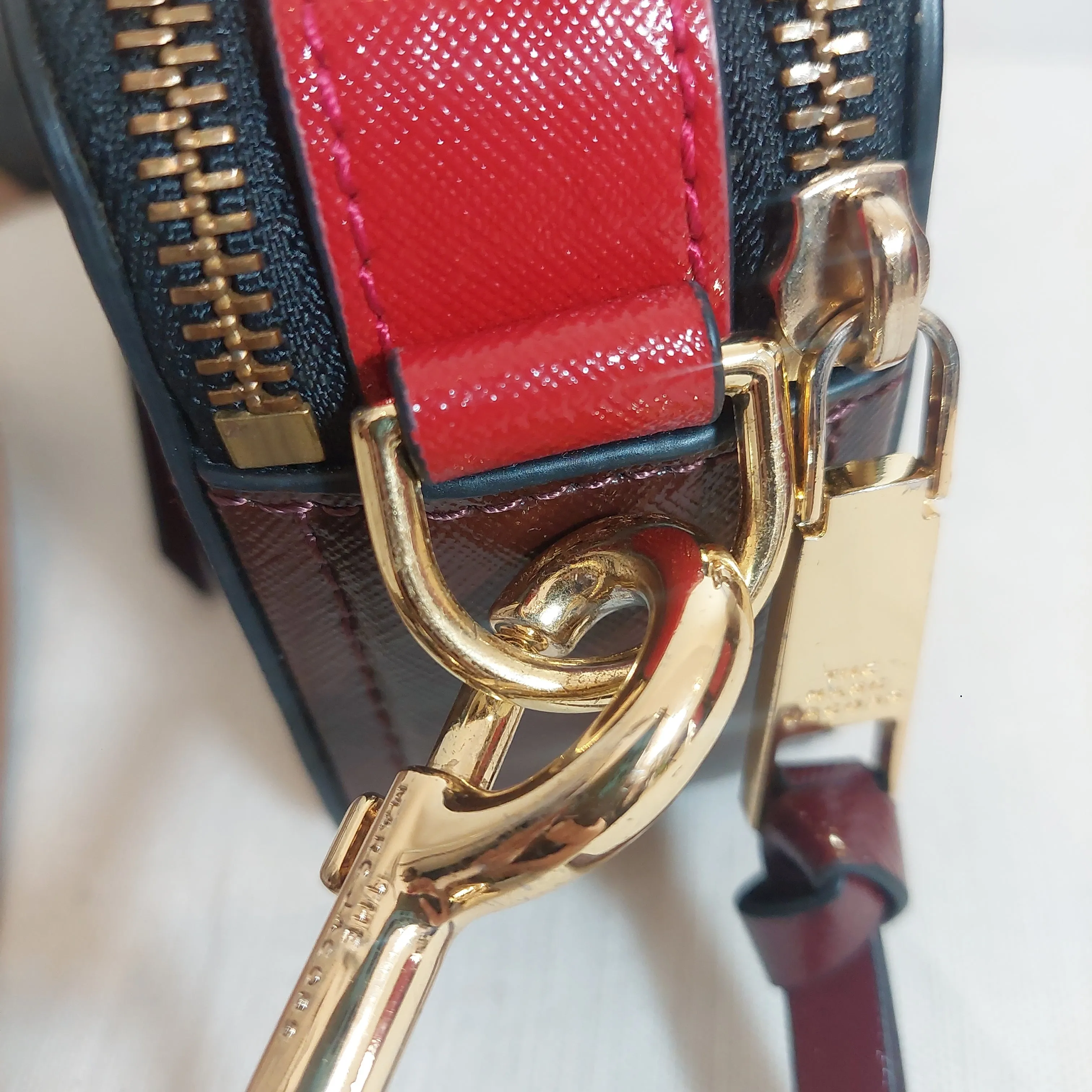 Marc Jacobs 'New Cranberry Multi' Snapshot Crossbody Bag | Gently Used |
